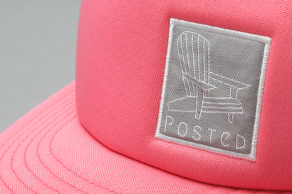 Pink Baby Trucker Hat