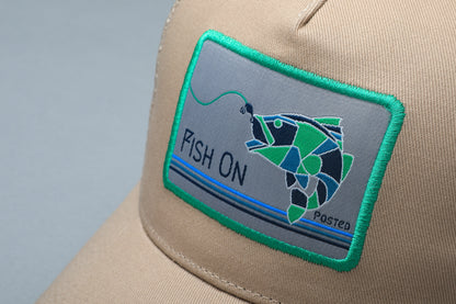 Fishing hat: Fish on